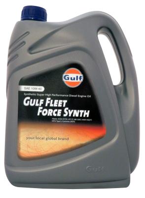 Моторное масло GULF Fleet Force Synth SAE 10w40, 4л